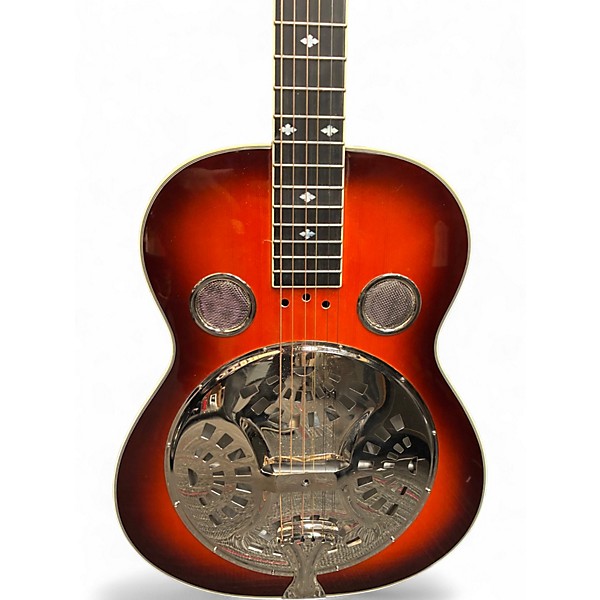Used Rogue Classic Spider 2 Color Sunburst Resonator Guitar