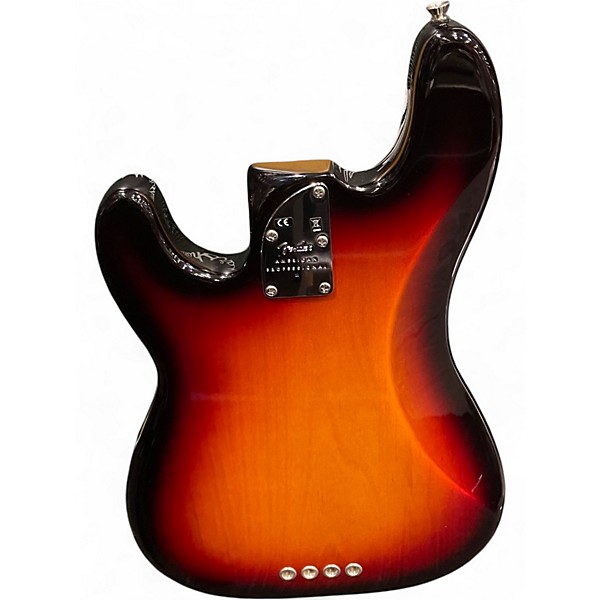Used Fender American Professional II Precision Bass 3 Color Sunburst Electric Bass Guitar