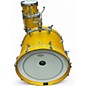 Used Ludwig 3 Piece Neusonic Downbeat Satin Golden Slumbers Drum Kit