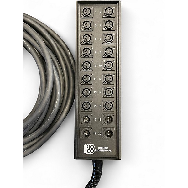 Used ProCo SMA1604FBX 50FT Snake