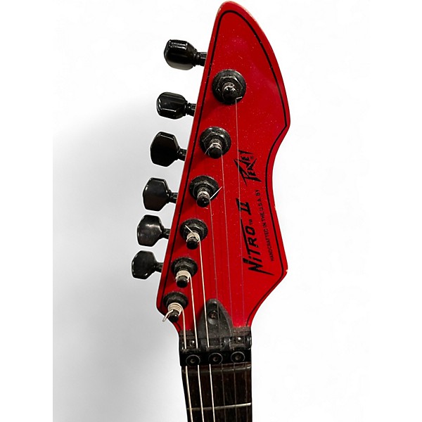 Used Peavey NITRO II Red Solid Body Electric Guitar