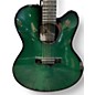 Used Emerald X30-7 Green Carbon Fiber Acoustic Guitar