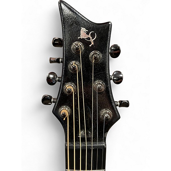 Used Emerald X30-7 Green Carbon Fiber Acoustic Guitar