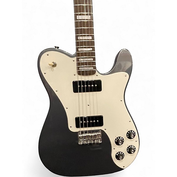 Used Fender Chris Shiflett Telecaster Deluxe grey Solid Body Electric Guitar