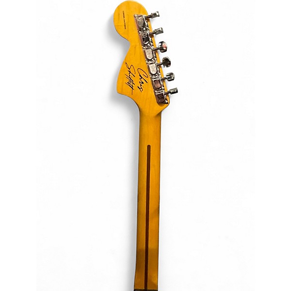 Used Fender Chris Shiflett Telecaster Deluxe grey Solid Body Electric Guitar