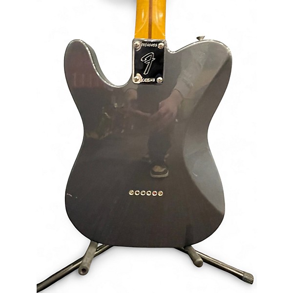 Used Fender Chris Shiflett Telecaster Deluxe grey Solid Body Electric Guitar