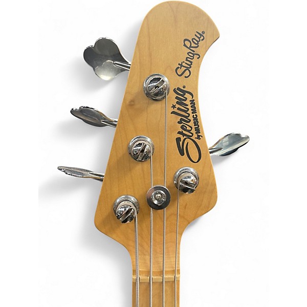 Used Sterling by Music Man StingRay Ray24 Butterscotch Electric Bass Guitar