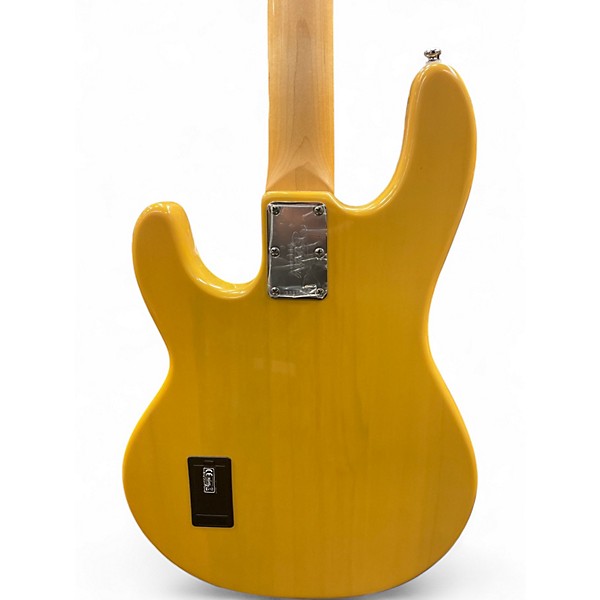 Used Sterling by Music Man StingRay Ray24 Butterscotch Electric Bass Guitar