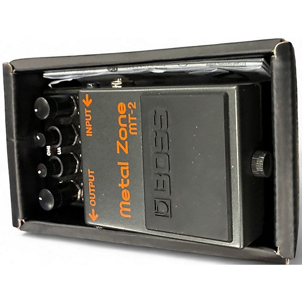 Used BOSS MT2 Metal Zone Distortion Effect Pedal
