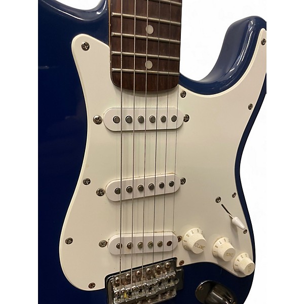 Used Squier Affinity Stratocaster DARK BLUE Solid Body Electric Guitar