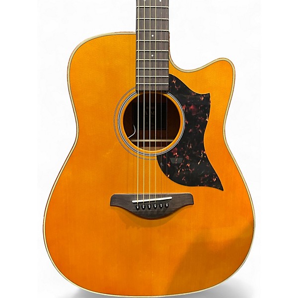 Used Yamaha A1M Natural Acoustic Electric Guitar