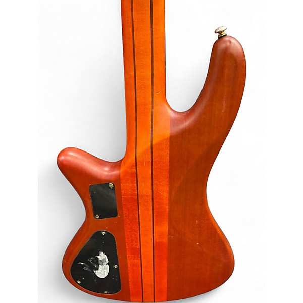 Used Schecter Guitar Research Stiletto Studio 4 String Satin Honey Electric Bass Guitar