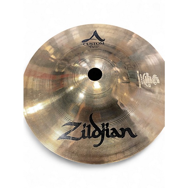 Used Zildjian 6in A Custom Splash Cymbal