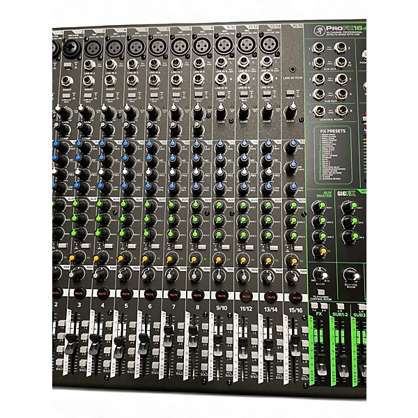 Used Mackie PROFX16 Unpowered Mixer