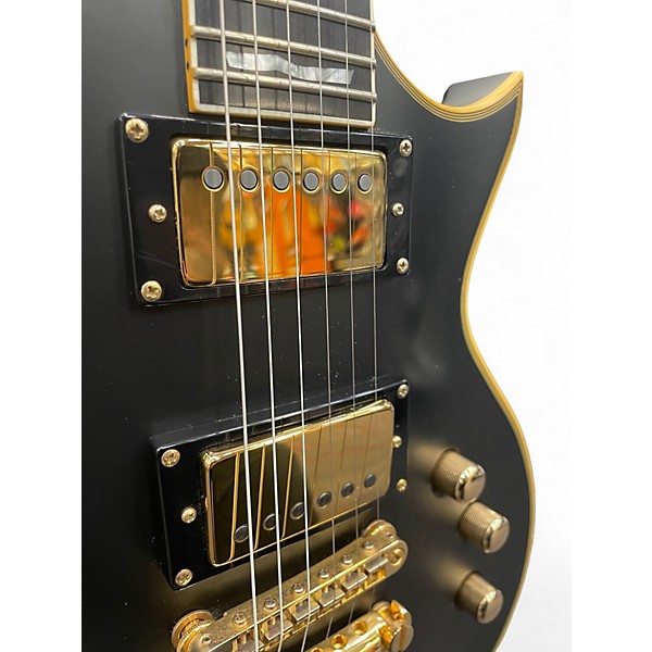 Used ESP LTD EC1000 Deluxe Black Solid Body Electric Guitar