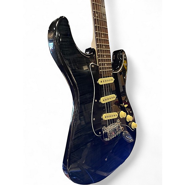 Used G&L Tribute Legacy Trans Charcoal Solid Body Electric Guitar