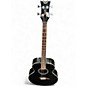 Used Dean EAB Black Acoustic Bass Guitar