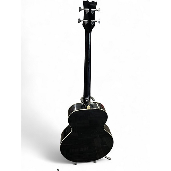 Used Dean EAB Black Acoustic Bass Guitar