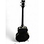 Used Dean EAB Black Acoustic Bass Guitar