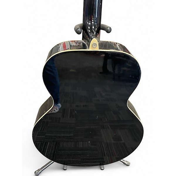 Used Dean EAB Black Acoustic Bass Guitar