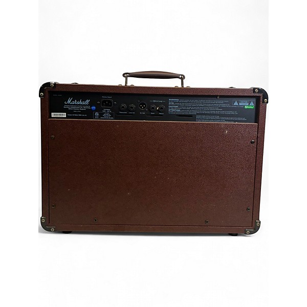 Used Marshall AS50D 50W 2X8 Acoustic Guitar Combo Amp