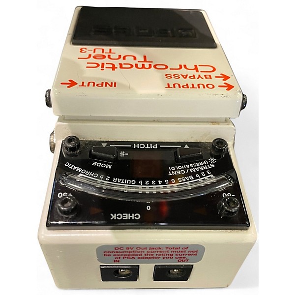 Used 2022 BOSS TU3 Chromatic Tuner Pedal
