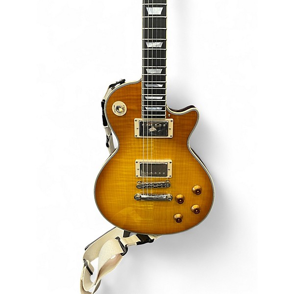 Used Agile ML-3200MCC Lemonburst Solid Body Electric Guitar