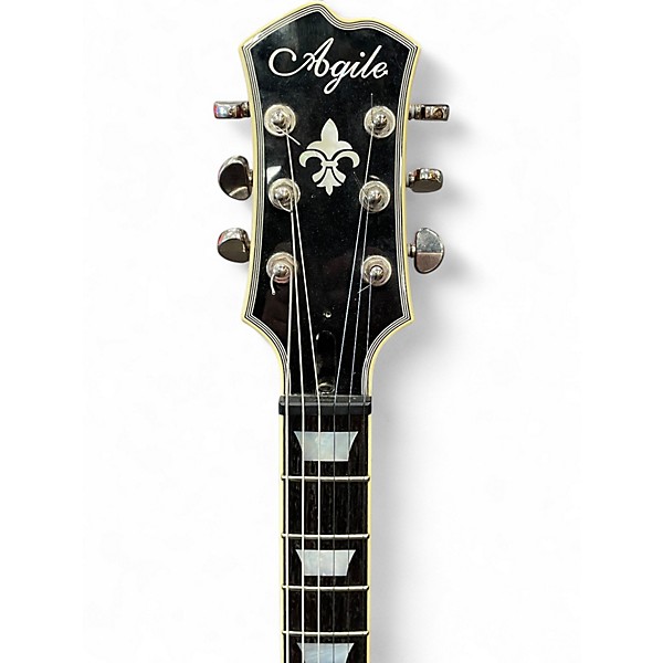 Used Agile ML-3200MCC Lemonburst Solid Body Electric Guitar