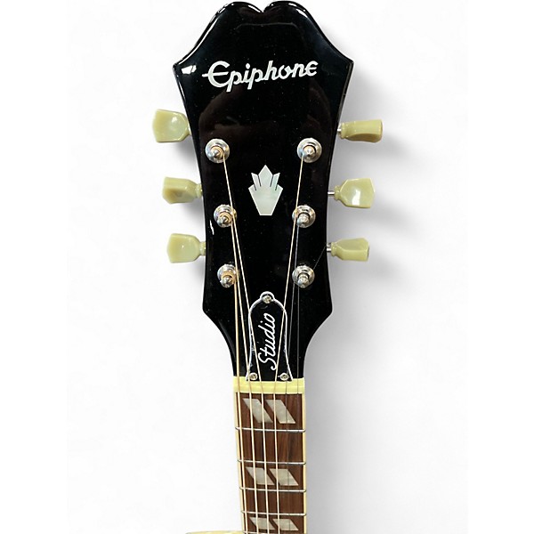 Used Epiphone HUMMINGBIRD EC STUDIO Tobacco Sunburst Acoustic Electric Guitar