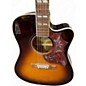 Used Epiphone HUMMINGBIRD EC STUDIO Tobacco Sunburst Acoustic Electric Guitar