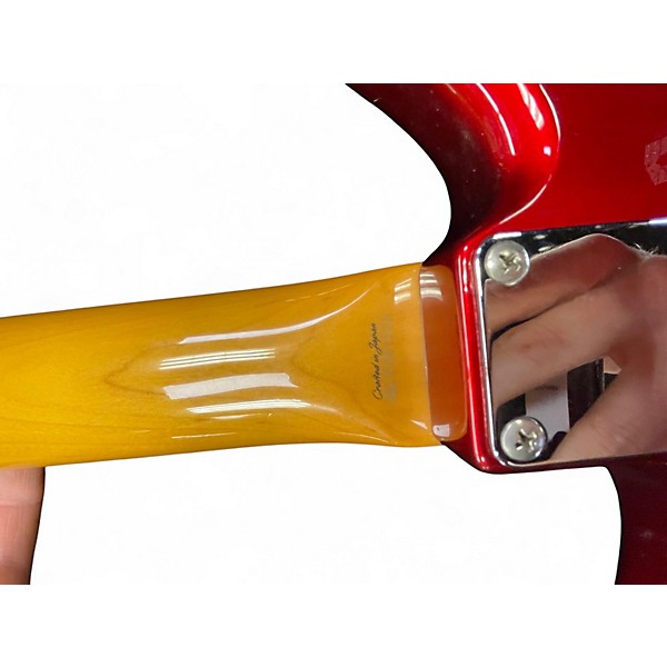 Used Fender Jaguar JG-66 Candy Apple Red Solid Body Electric Guitar