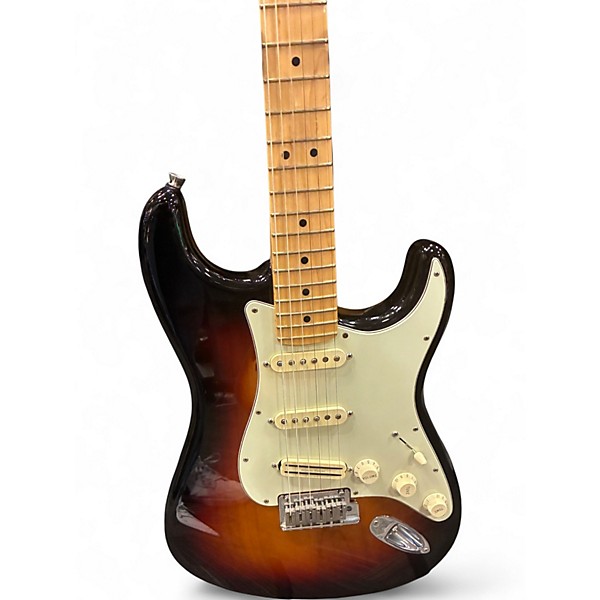 Used Fender American Professional Stratocaster SSS 3 Color Sunburst Solid Body Electric Guitar