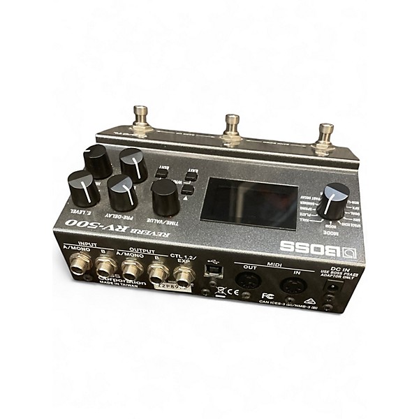 Used BOSS RV500 Reverb Effect Pedal