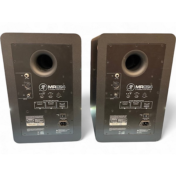 Used Mackie MR824 Pair Powered Monitor