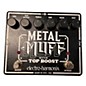 Used Electro-Harmonix Metal Muff Distortion With Top Boost Effect Pedal thumbnail