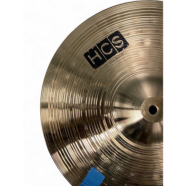 Used MEINL 13in HCS Hi Hat Pair Cymbal