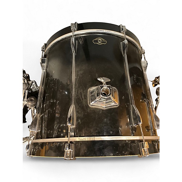Used TAMA 5 Piece Superstar Black Drum Kit