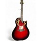 Used Ovation 1868 Elite Red Acoustic Electric Guitar thumbnail