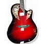 Used Ovation 1868 Elite Red Acoustic Electric Guitar