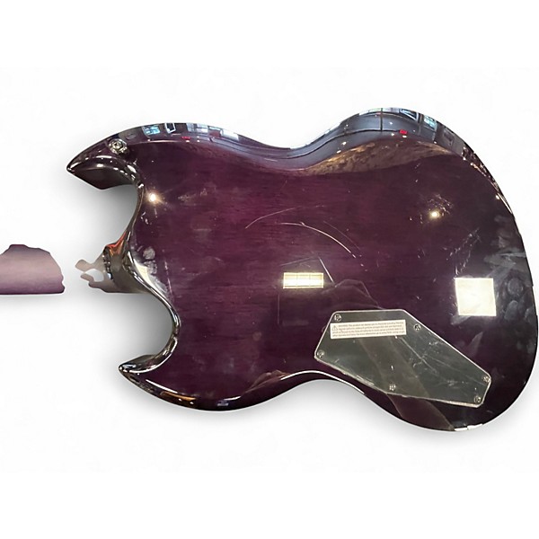 Used ESP LTD Viper 1000 Deluxe Trans Purple Solid Body Electric Guitar