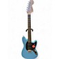 Used Squier Bullet Mustang HH Daphne Blue Solid Body Electric Guitar thumbnail