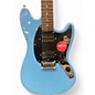 Used Squier Bullet Mustang HH Daphne Blue Solid Body Electric Guitar