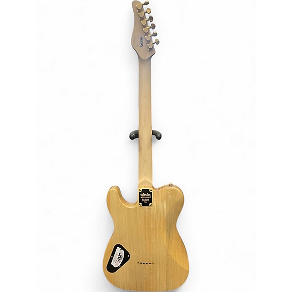 Used Schecter Guitar Research MEEGS PT EX Natural Solid Body Electric Guitar