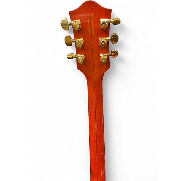 Used Gretsch Guitars G6120TFM Orange Stain Hollow Body Electric Guitar