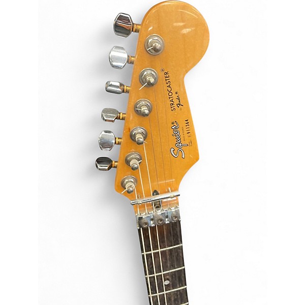 Used Squier Contemporary Stratocaster HSS Hot Pink Solid Body Electric Guitar