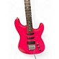 Used Squier Contemporary Stratocaster HSS Hot Pink Solid Body Electric Guitar