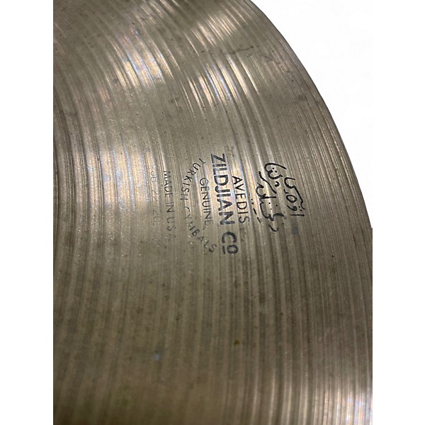 Used Zildjian 13in A Mastersound Hi Hat Pair Cymbal