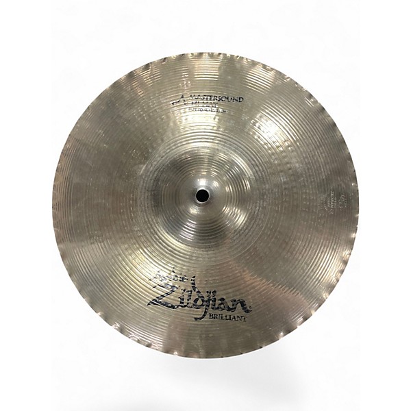 Used Zildjian 13in A Mastersound Hi Hat Pair Cymbal