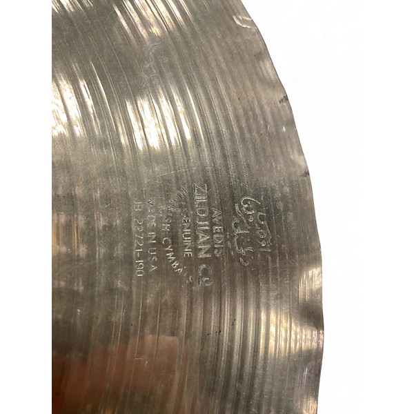 Used Zildjian 13in A Mastersound Hi Hat Pair Cymbal