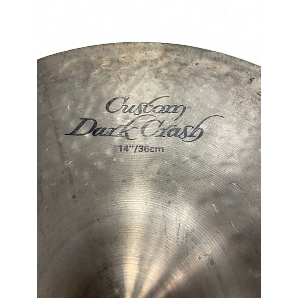 Used Zildjian 14in K Custom Dark Crash Cymbal
